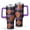 Halloween Purple and, variant on Halloween Purple Checkered Ghosts and Icons Tumbler with Handle and Lid,40oz Double Wall Vacuum Insulated Tumbler,Cups Gift for Women and Men