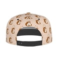 thumbnail image 4 of Haiem Cute Squirrel Classic Snapback Cap Flat Bill Hat Baseball Cap Adjustable Size Cotton Dad Hat, 4 of 9