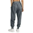thumbnail image 4 of Ktyne Womens Scrub Pants Ultra Soft Four-Way Stretch Scrub Bottoms Anti-Wrinkle Slim Fit Medical Scrub Pants with Pockets Casual Drawstring Running Sweatpants Gray S, 4 of 4