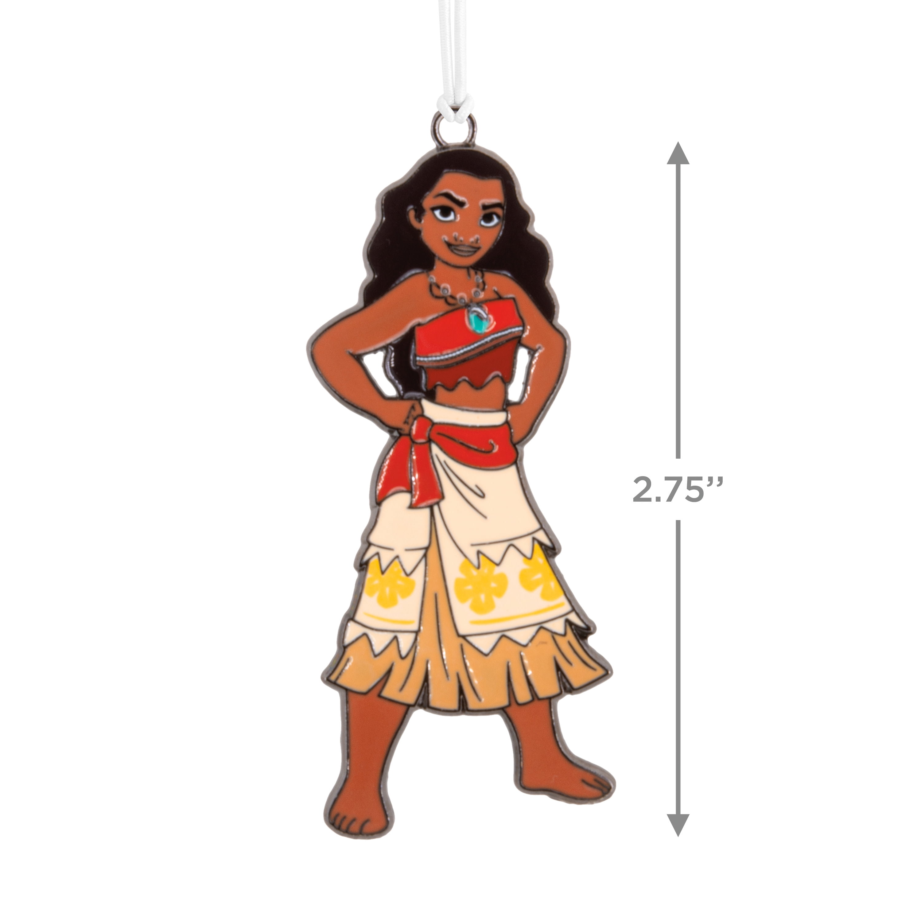 Hallmark Christmas Ornament (Disney Moana, Metal), 1 Count, 1 Count