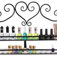 thumbnail image 5 of 6 Tiers Metal Wall Mounted Nail Polish Rack Display Organizer Holder Shelf UK, 5 of 5