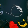 thumbnail image 4 of 1 Set Of Stainless Steel Wire Rope Picture Hanging System With Hooks For Gallery Stainless Steel Wire Rope Frame Hooks Picture Hanging Wire Photo Hooks, 4 of 8
