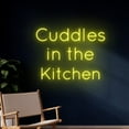 thumbnail image 2 of Handmadetneonsign Cuddles In The Kitchen Neon Sign, Cuddles In The Kitchen LED Light, Wall Décor, 2 of 5