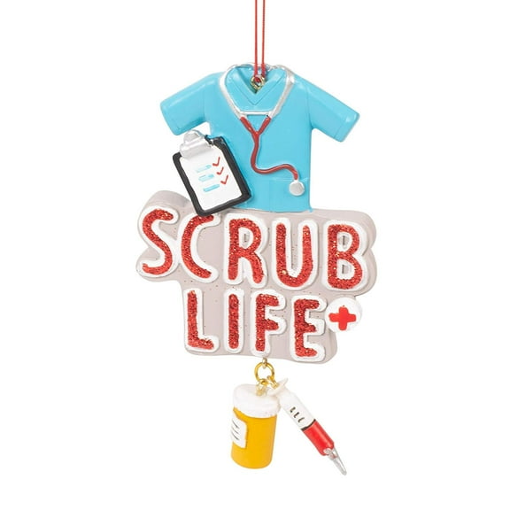 Midwest Gloves Scrub Life Nurse Ornament