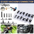 thumbnail image 4 of Garden Tools Gardening Tools 113 Pieces Car Hose Connector Assortment Reducer Set Straight T Piece Connector B2945, 4 of 9