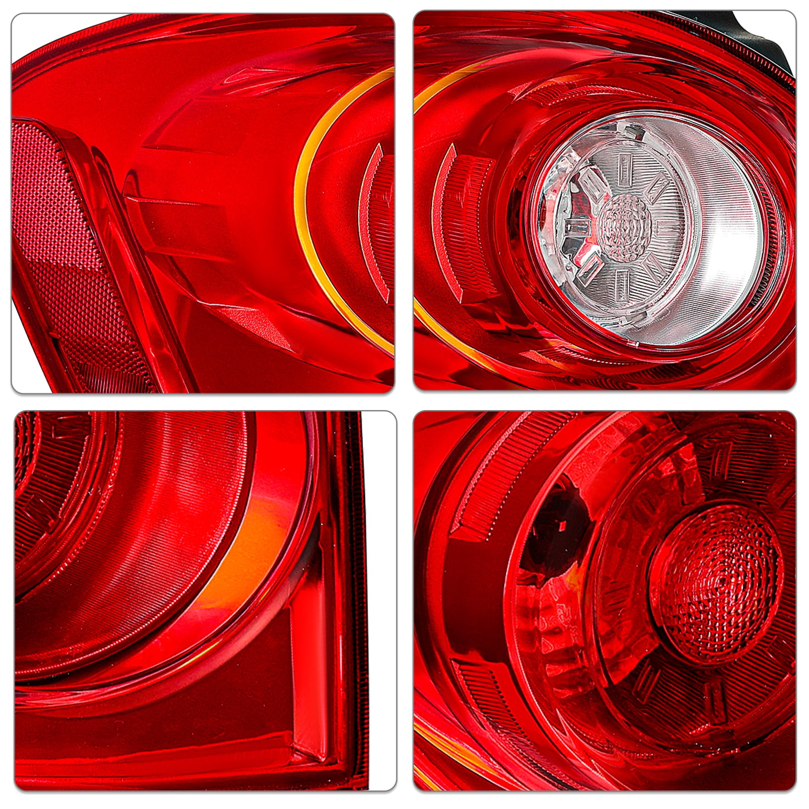For 2010-2015 Chevy Chevrolet Equinox Tail Light Lamp Assembly Left Driver Side