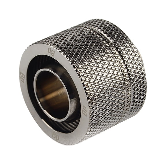 Bitspower G1/4" to 1/2" ID, OD 3/4" OD Compression Fitting for Soft Tubing, CC5 Ultimate, Black Sparkle