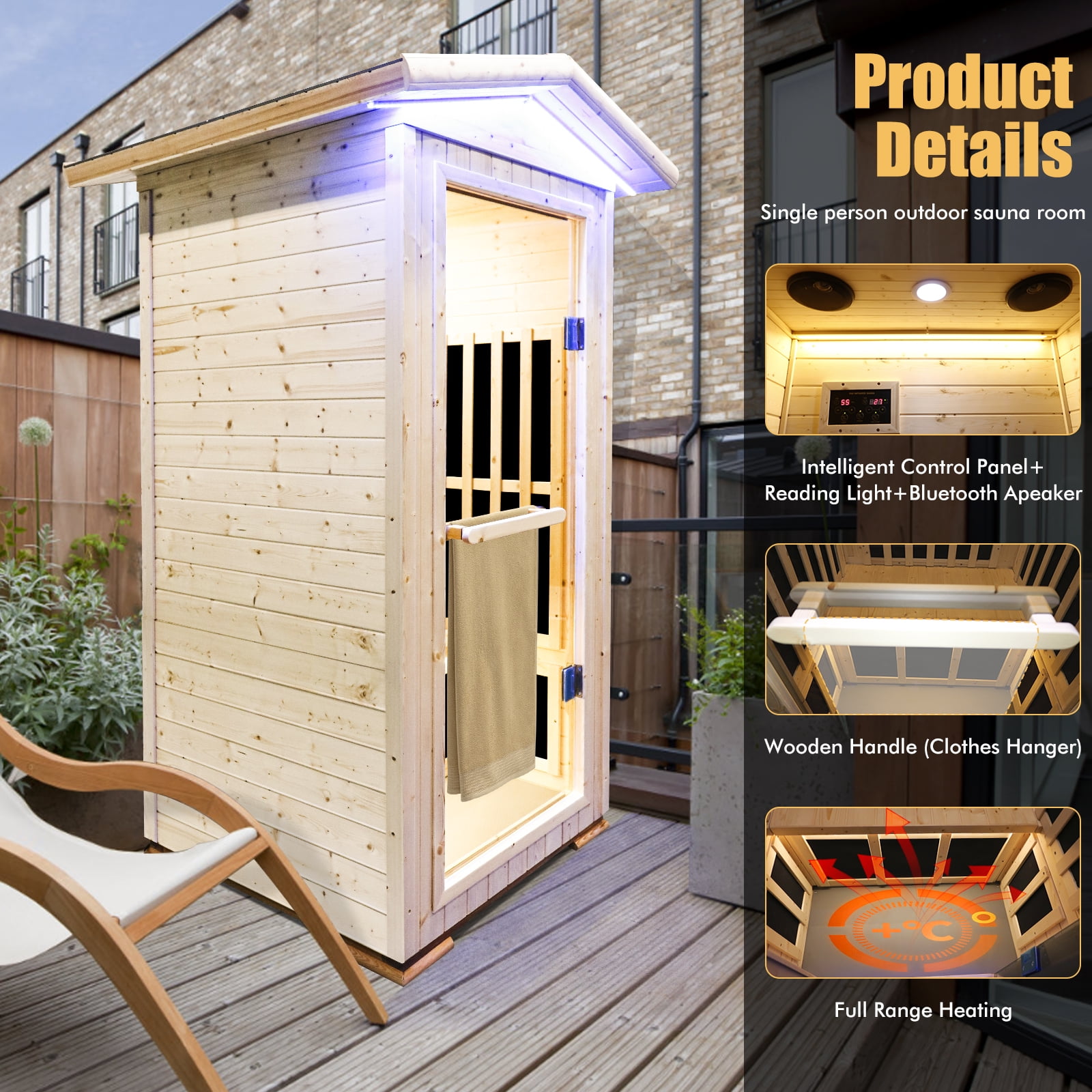 OUTEXER Extérieur Extrême Infrarouge Sauna En Bois Maroc Ubuy — free download