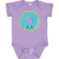 thumbnail image 3 of Inktastic Blue Donut Boys or Girls Baby Bodysuit, 3 of 5