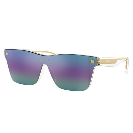 Versace VK 4004U Plastic Unisex Square Sunglasses Gold 28mm Child
