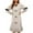 Gray, variant on hotojiny Fleece Nightgowns for Women Cute Ruffle Hem Fleece Nightdress Lantern Long Sleeve Flowy Sleepwear Cozy Loungewear