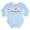 Sky Blue, variant on CafePress - Love_Ci_BARCELONA_58_A Body Suit - Long Sleeve Cotton Baby Bodysuit