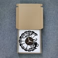 thumbnail image 5 of Coffee Shop Decor Vinyl Wall Clock, Vinyl Record Clock Wall Art Silent & Non-ticking(12 inchs C-LED), 5 of 6