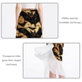 thumbnail image 2 of Bat Stylish Chiffon Beach Skirt with Polyester Straps for Women - for the Beach, 2 of 6