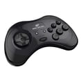 thumbnail image 2 of SEGA Saturn Bluetooth Wireless Controller Pad Gamepad for PC Mac Android Switch - Black, 2 of 6
