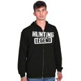 thumbnail image 5 of Hunting Legend Awesome Hunter Zip Up Hoodie Men's Women's Brisco Brands S, 5 of 5