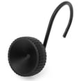 thumbnail image 2 of 12 Piece Set - Matte Black S-Shape Heavy Duty Shower Curtain Hooks Rings Rustproof Metal, 2 of 2