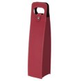 thumbnail image 1 of Unique Bargains Vin Sac Cadeau, Sac à Vin Réutilisable en Cuir Cabas pour Bouteilles de Vin Portable, Rouge, 1 of 5