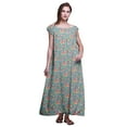 thumbnail image 1 of Bimba Chemise de Nuit Imprimée pour Femmes Vêtements de Nuit Robe de Soins Infirmiers en Rayonne, 1 of 4