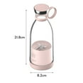 thumbnail image 4 of Portable Mini Fast Blender 350ml Juicer Cup with Wireless Charging 4 Blades for Smoothie Milkshake, 4 of 8