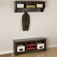 thumbnail image 4 of Prepac Entryway Shelf - Color:Maple-Color:Maple, 4 of 5