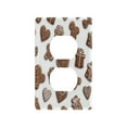 thumbnail image 3 of IAUYY Retardant PC Material Unused Outlet Cover Switch Plate Covers Easy DIY Installation with Screws Light Switch Cover Plate Gingerbread Cookie Pattern, 3 of 9