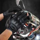 thumbnail image 5 of Guantes De Moto De Piel De Cabra Con Pantalla Táctil, 5 of 7