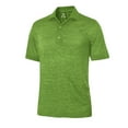 thumbnail image 1 of Monterey Club Men's Lightweight Heather Melange Jersey Golf Polo Shirt #1023, 1 of 2