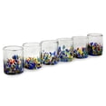 thumbnail image 3 of NOVICA 252662 Vidrio reciclado soplado, 10,4 cm H x 8,1 cm, Multicolor, 3 of 8
