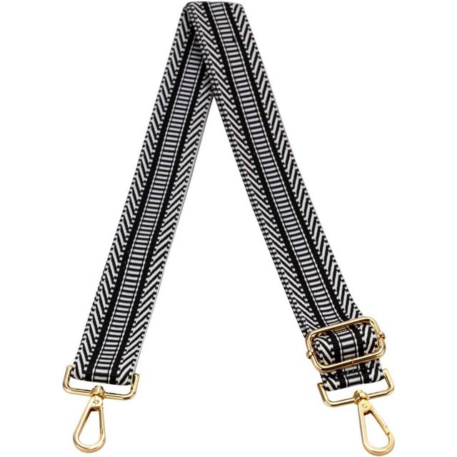 LAICAIW Sangle de Remplacement pour Sac à Main Bandoulière Femme Grand Réglable Jacquard Tissé, Diagonal, Grand : 1.5 Po (3.8cm), Moderne