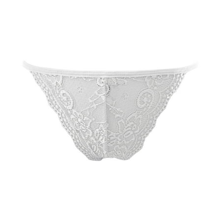 

Women s Crisp Lingerie French Lace Underpants Girls Mesh Mid Waist Breathable Women s Briefs