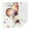 White-3, variant on Butterfly Square Tablecloth 42x42in-Waterproof Polyester Printed Table Cover, Wrinkle Resistant & Washable for Kitchen Dining Picnic Party Decor, Buffet Table, Holiday Party, Dinner, Wedding