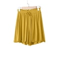 thumbnail image 2 of ShomPort Women's Pajama Bottom Summer Shorts Stretchy Soft Drawstring High Waist Casual Sleepwear Lounge Shorts, 2 of 6