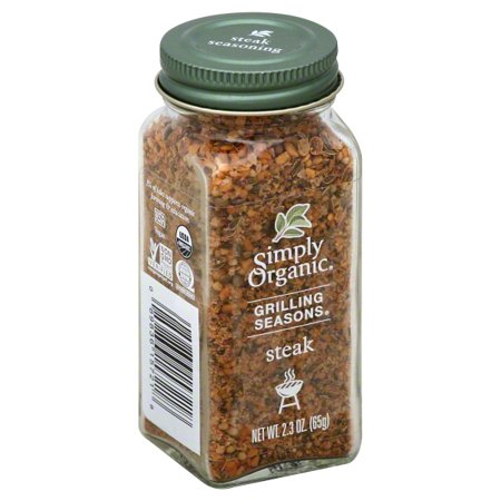 Simply Organic Seasoning Steak Grilling 2.3 OZ