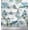 Turquoise Blue, variant on Soimoi Cotton Duck Fabric Geometric,Floral & Bird Patchwork Printed Craft Fabric by The Yard 42 Inch Wide