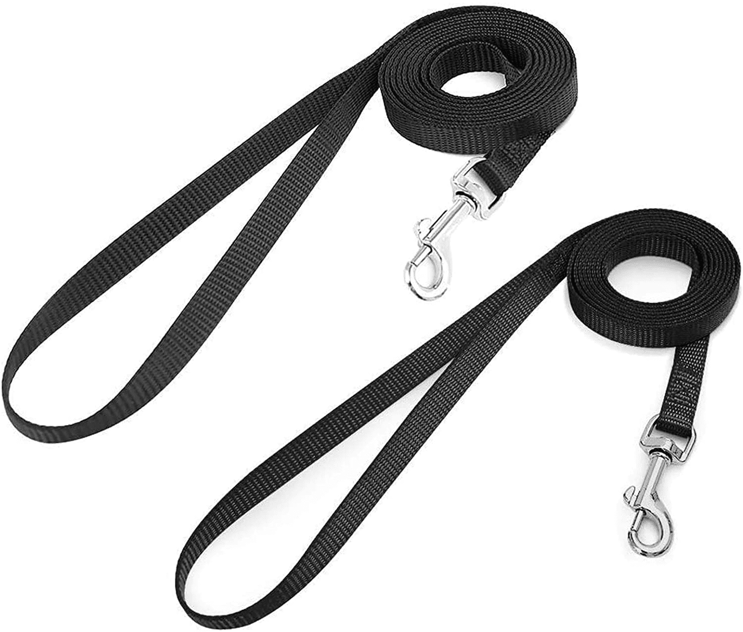 2 Pack Cat Leashes - Long Nylon Pet Leash, Escape Proof Durable Walking ...