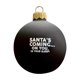 thumbnail image 2 of (Liquidación) XIANXIAN - Adorno navideño divertido, paquete de adornos con groserías, adorno divertido, colgante para árbol de Navidad, regalo novedoso para decoración de fiestas en casa (negro), 2 of 8