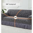 thumbnail image 2 of Sofa Slipcover with Skirt, Elastic Non Slip Sofa Slipcover,Universal Armchair Sofa Slipcovers Couch Cover, Washable Furniture Protector, 2 of 6