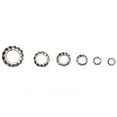 thumbnail image 2 of Stainless Steel External Tooth Star Lock Washers Complete Set of 300pc, 2 of 11