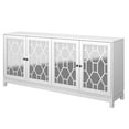 thumbnail image 4 of Twin Star Home 71" Sideboard with Mirrored Doors, White, 4 of 8