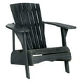 thumbnail image 6 of Safavieh Vista Outdoor Adirondack Chair w/ Wine Glass Holder - Grey, 6 of 8