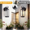 thumbnail image 2 of Luminarias de Exterior EJIAXIN Resistente al Agua de Crepúsculo a Amanecer, 2 of 8