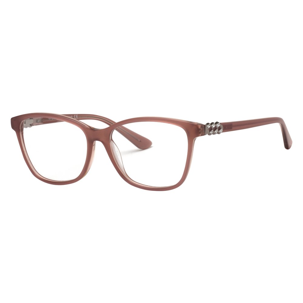 Saks Fifth Avenue 312 Full Rim Cat Eye/Butterfly Pearl Plum Pink