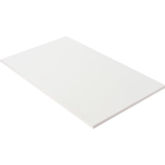 Kaboon 36x23.82 inch Universal Table Top, 1 inch Thick, White