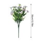 thumbnail image 3 of Flores artificiales de seda violeta – Decoración con hierba artificial primaveral para el hogar, la oficina, bodas y fiestas., 3 of 6