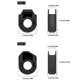 thumbnail image 3 of 1Pair Bicycles Crank Cover Protector Sleeve Pedal Crankset Protective Case Bicycles Crank Boot Dustproof Cover White, 3 of 4