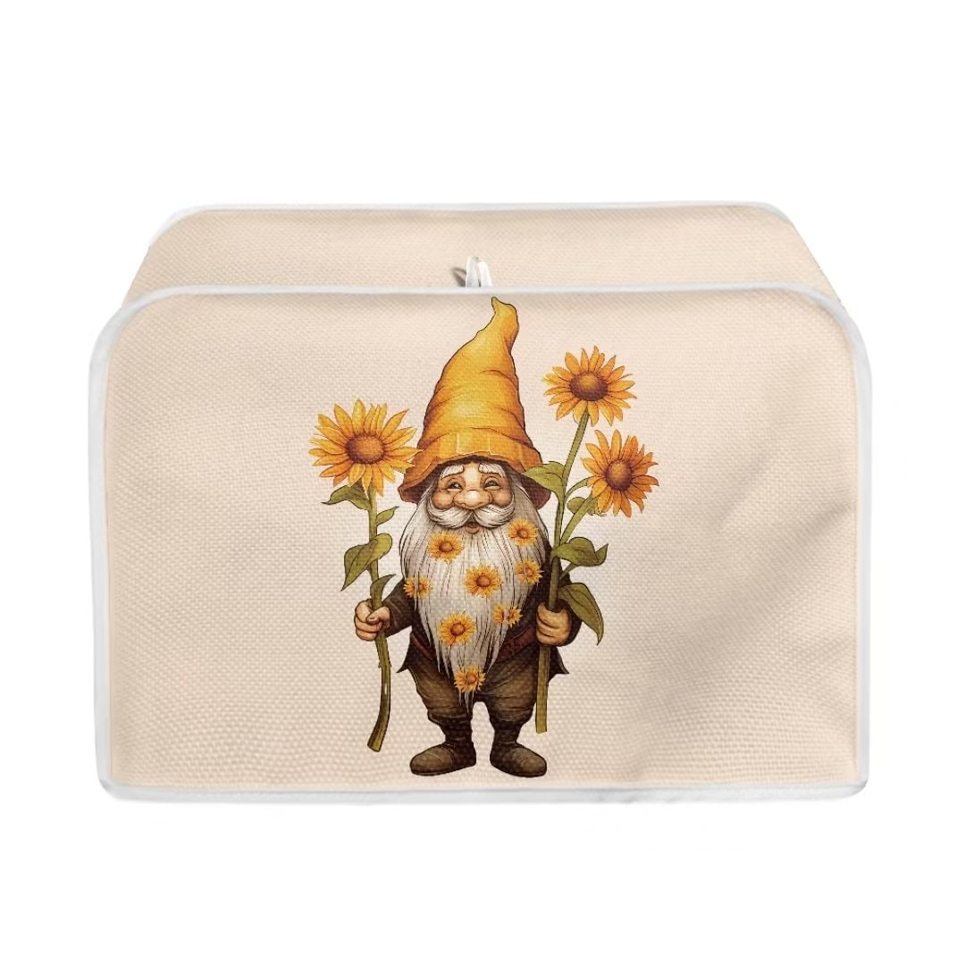 Renewold Sunflower Toaster Cover Rustic Style 4 Slice Wide Slot Bread