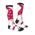 thumbnail image 3 of Vsdgher Love You Mom Print Thigh High Socks Extra Long Stretchy Sock Women Over Knee High Opaque Stocking Daily Wear, 3 of 8