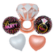 thumbnail image 1 of Globos Happy Life Globos metalicos Despedida de Soltera Bride to Be Helio o Aire, 1 of 5