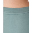 thumbnail image 4 of Hanes Originals Women's SuperSoft Comfywear Boxy T-Shirt Faded Sage Green S, 4 of 7